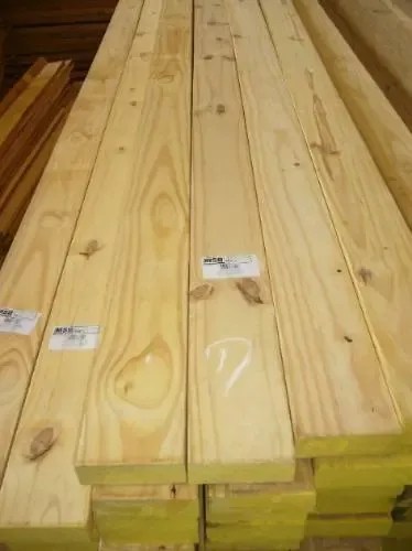 Tirante De Madera Pino Cepillado 2 X 6 X 5,18 Mts Techos | Maderwil_Sa
