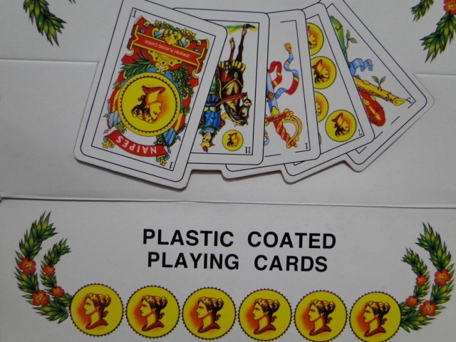 12 Baralhos Desenho Espanhol Truco Plastificada Uno Pif Paf Mercado Livre