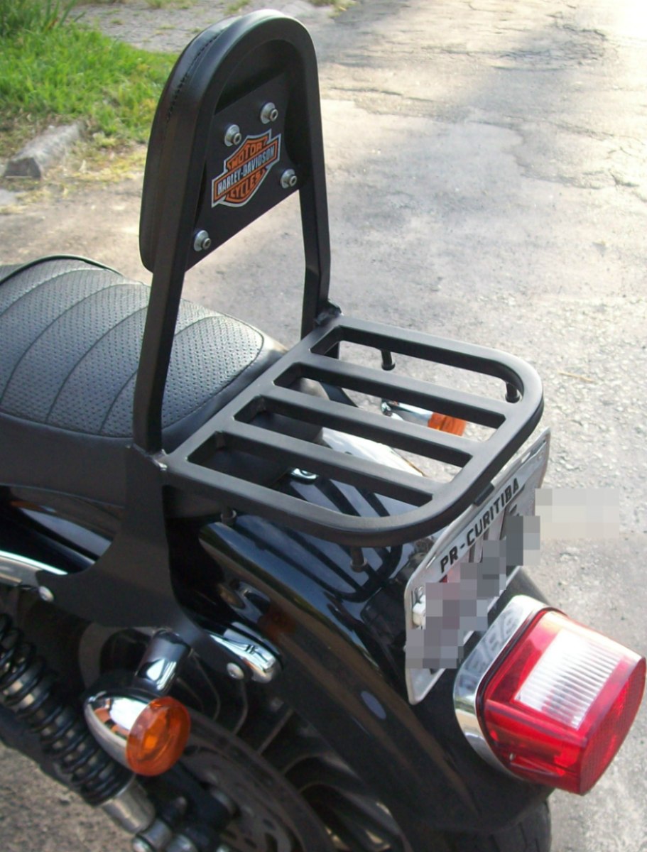 Sissy Bar Fixo Sportster 883 Mercado Livre