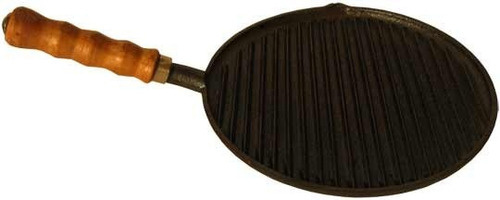 Plancha Para Bifes Bifera Rayada Fundicion De Hierro N1 BAZAR CASAGRECO