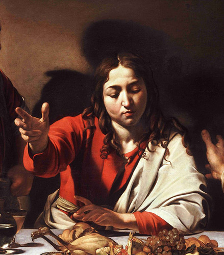 Lienzo Tela Discipulos De Emmaus Caravaggio Arte Barroco Mercado Libre