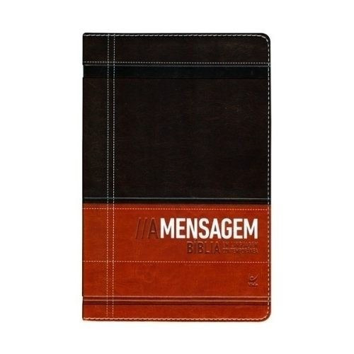 Bíblia A Mensagem Em Linguagem Contemporânea Marrom Café Mercado Livre