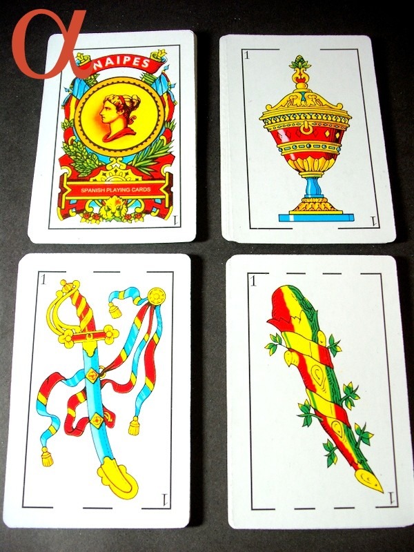 Baralho Cartas Espanhol Místicotruco 50 Naipes Nota Fiscal Mercado Livre