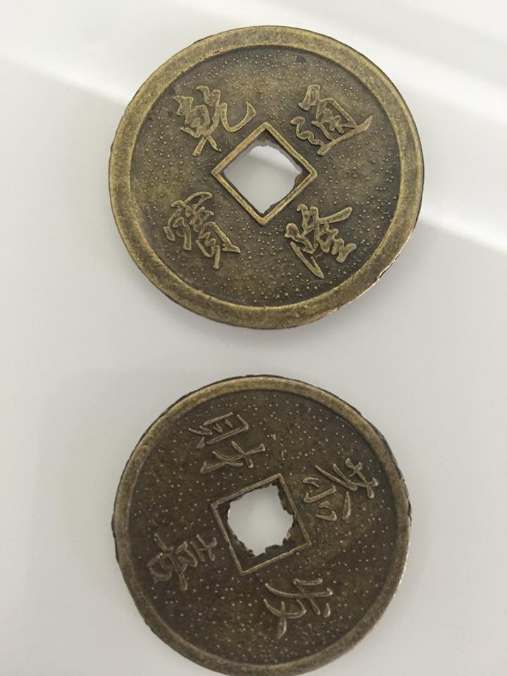 Moeda Chinesa Antiga / Fortuna 30 Unid 3,5cm Mercado Livre