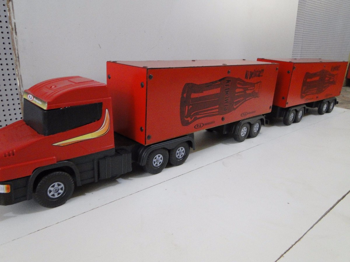 09 Eixo Bitrem Brinquedo Dolly Romeu & Julieta Scania 1,63mt Mercado Livre