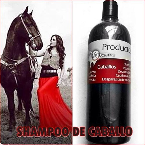 Shampoo De Caballo Para Uso Humano Muy Mercado Libre