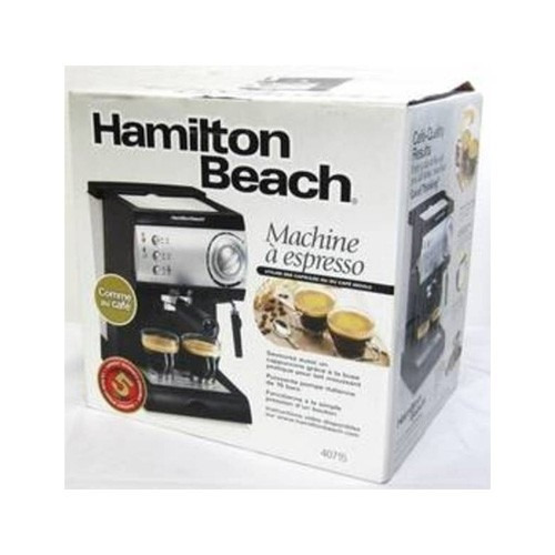 Cafetera Hamilton Beach 40715 Expresso, Capuchino, Latte Envío gratis