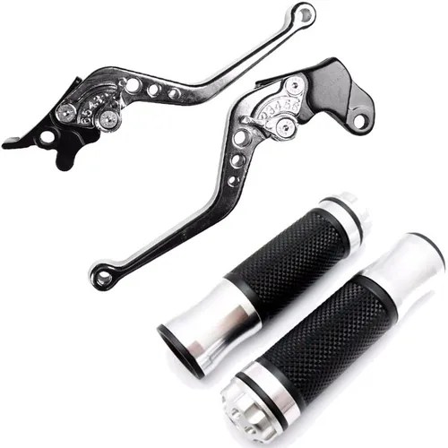 Kit E Manopla Esportive Titan Fan A Disco Cromado Parcelamento