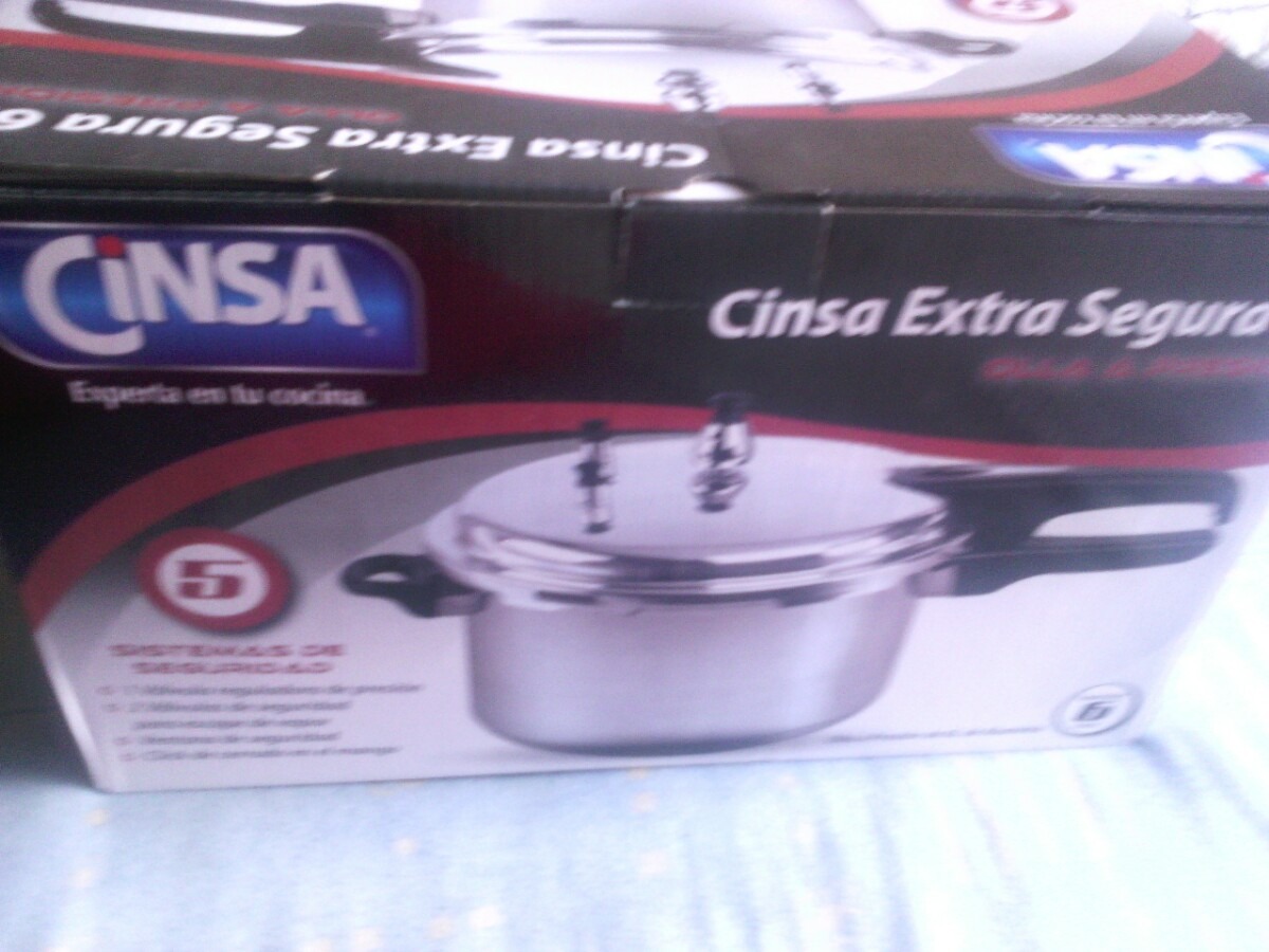 Olla Express Marca Cinsa 6 Lts Mercado Libre
