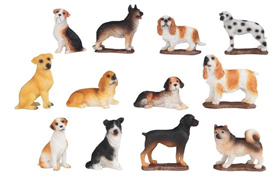 Coleccion De 12 Figuras De Perros Con Gran Detalle Mercado Libre