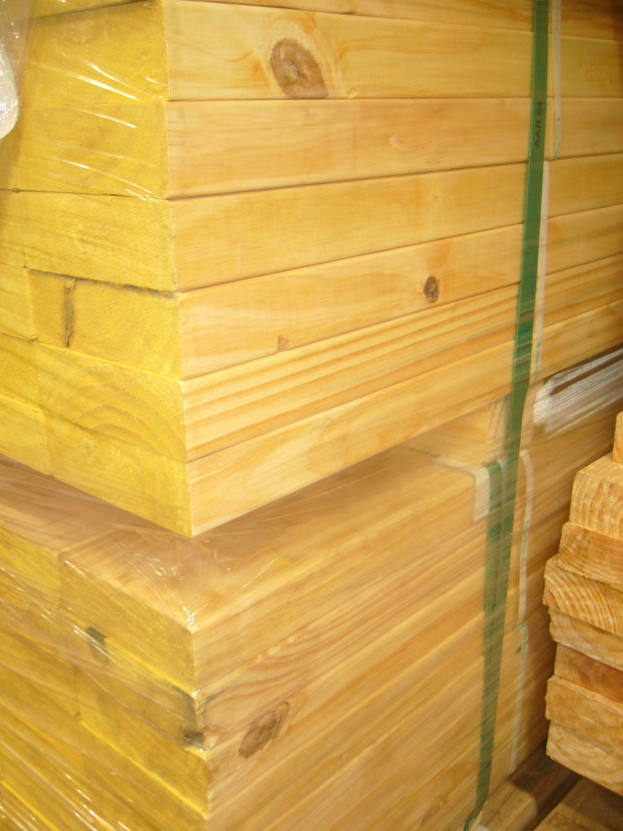 Tabla De Madera Pino Cepillado 1 X 4 X 2,44 Mts MADERWIL_SA