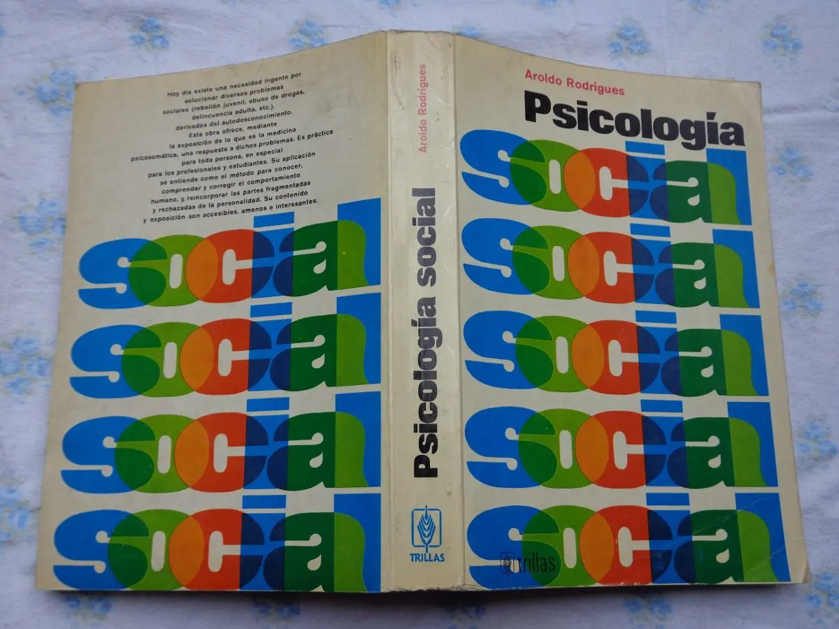 Aroldo Rodríguez, Psicología Social, Trillas, México, 1973. Mercado Libre
