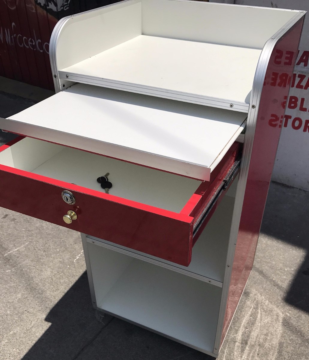 Vitrina Mueble Modulo De Caja Para Cobro Y Atención Cliente Meses sin
