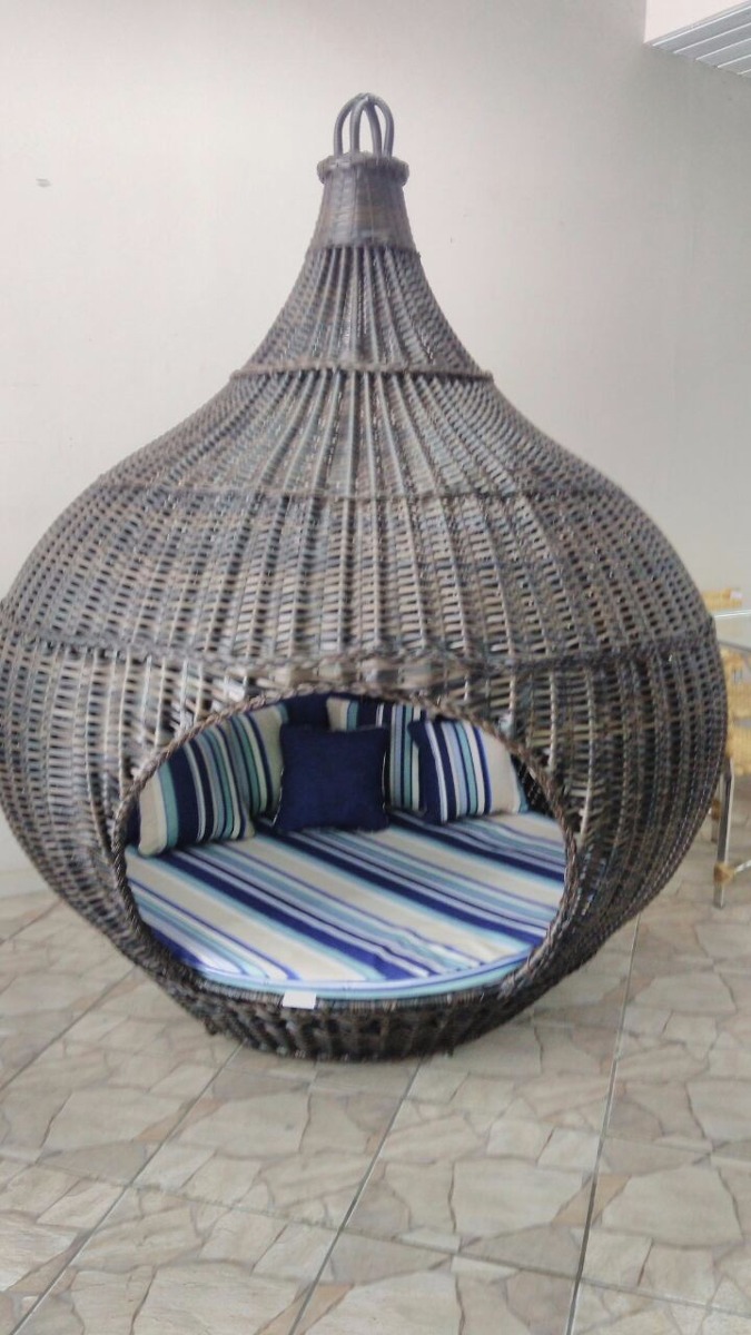 Sofá Para Jardim Sofá Área Externa Fibra Sintética + Brinde Mercado Livre