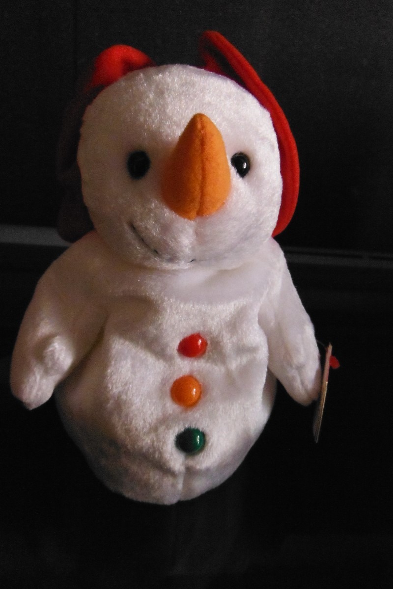 Peluche Hombre De Nieve Chillin Snowmen Ty Beanie Babies MercadoLibre