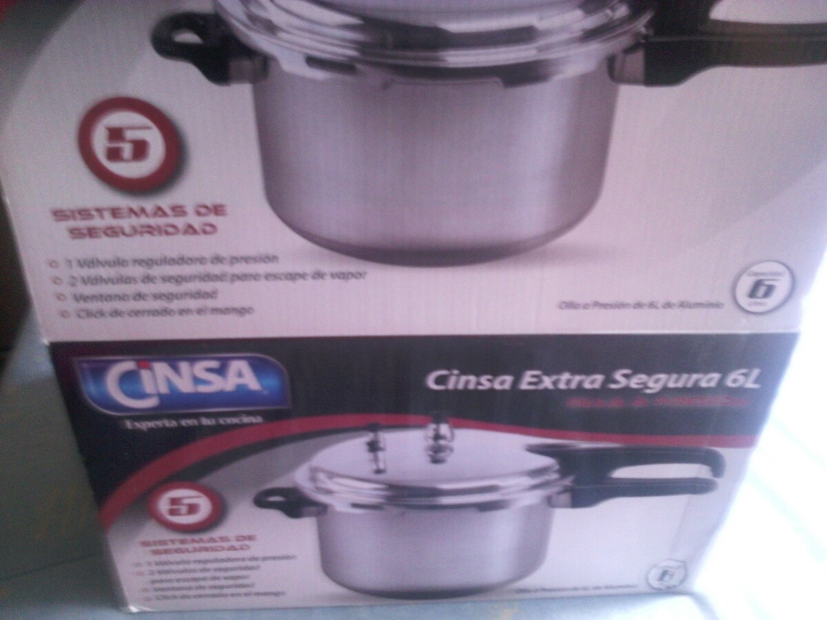 Olla Express Marca Cinsa 6 Lts Mercado Libre
