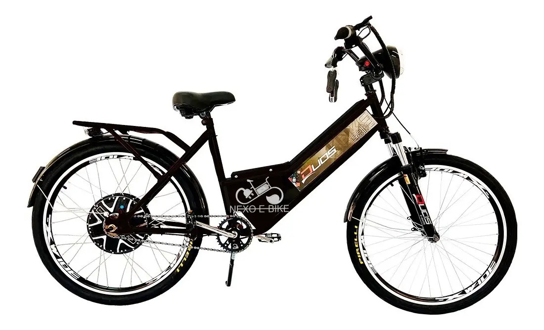 Bicicleta Elétrica Confort Duos 800w Modelo 2021 Com Lítio Mercado