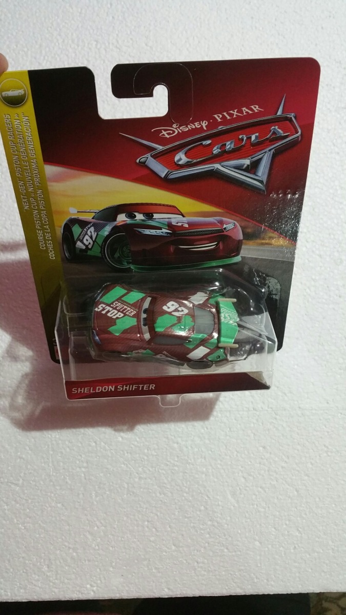 Sheldon Shifter Nextgen Piston Cup Racer Cars 3 Diecast Mercado Libre