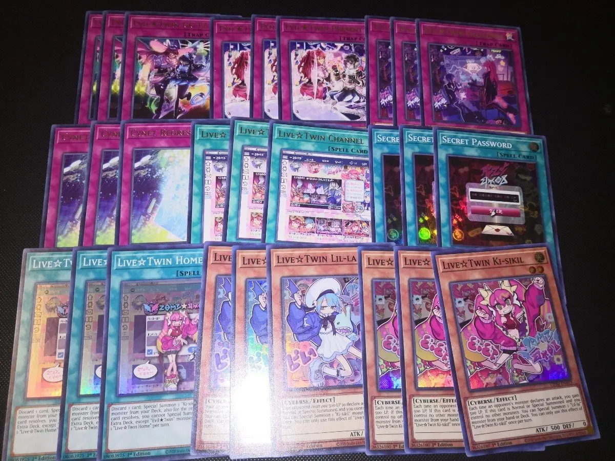 Yugioh Live Twin Deck Base Baraja Genesis Impact Mercado Libre