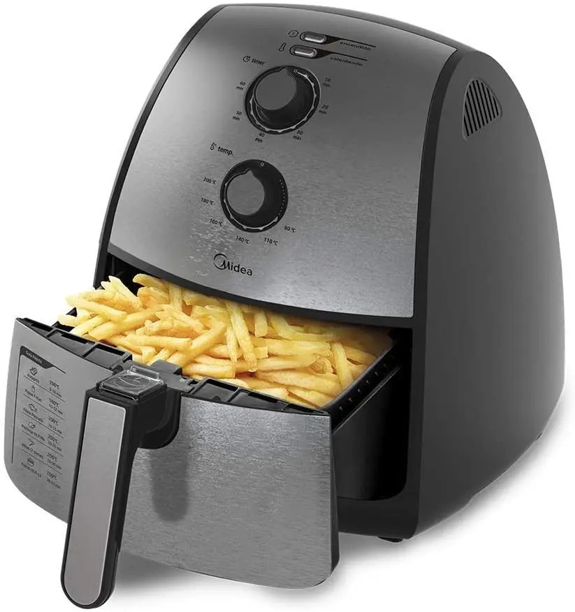 Freidora De Aire Midea Frie, Rostiza, Hornea Gratina Envío gratis