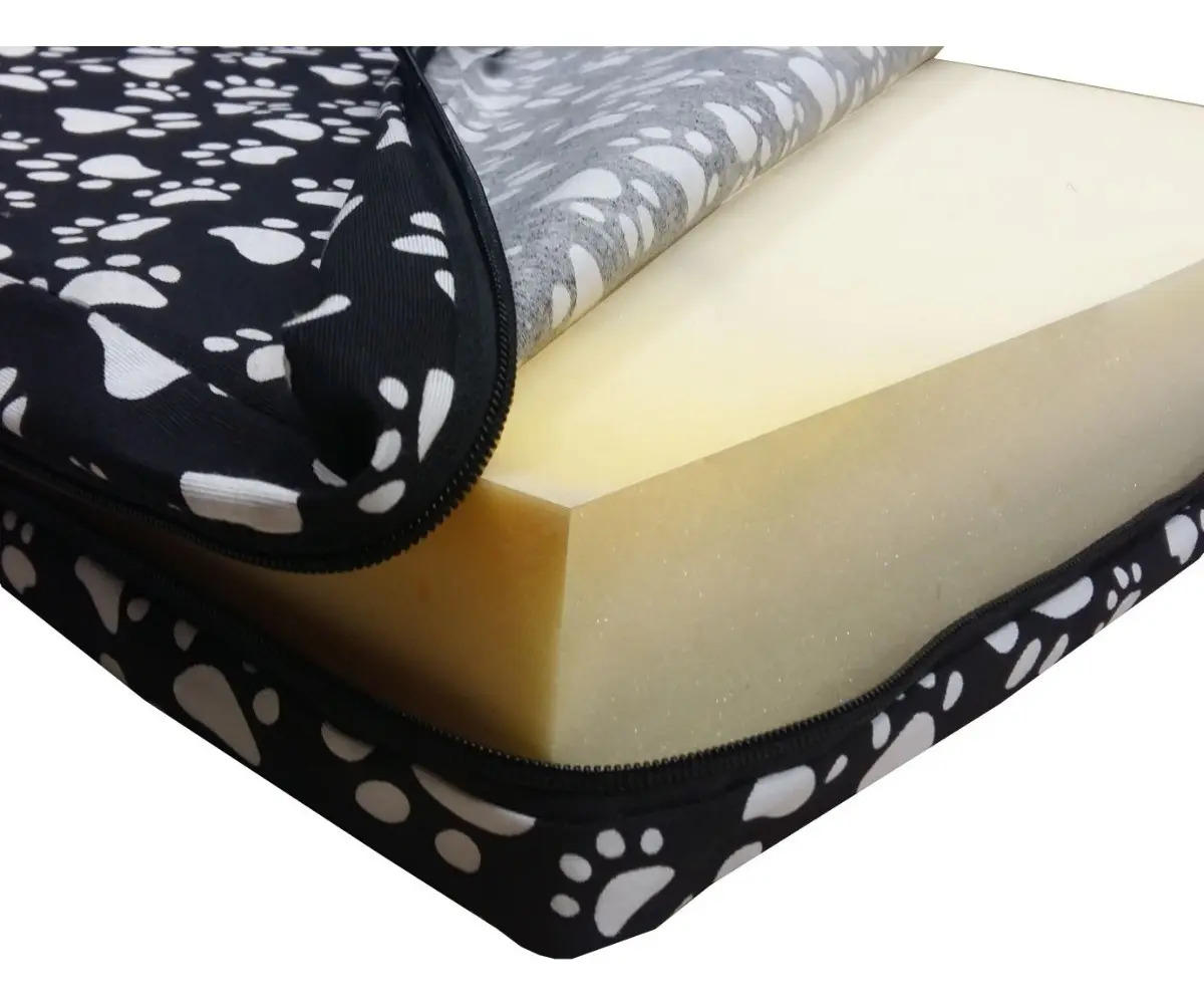 Colchón Cama Perro Grande Mascota Funda Pesada 100x70 Mercado