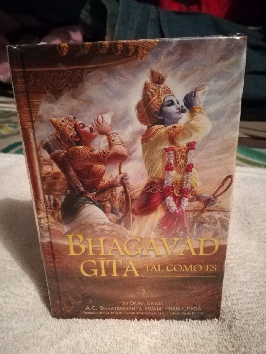 Libro Bhagavad Gita Tal Como Es, Pasta Dura (nuevo). MercadoLibre