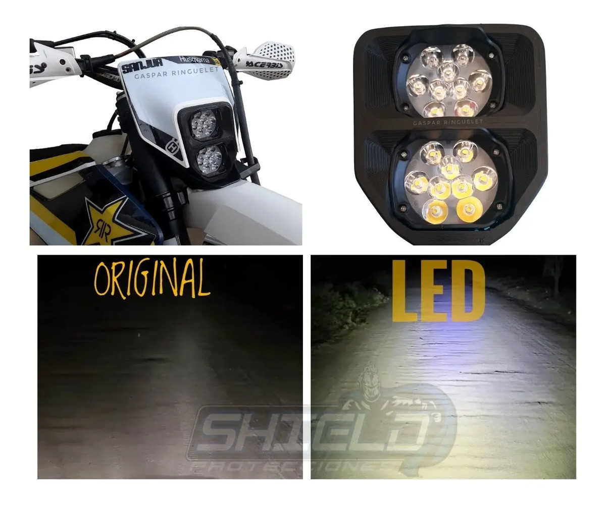 Optica Led Faro Delantero Husqvarna 701 Enduro Supermoto Mercado Libre