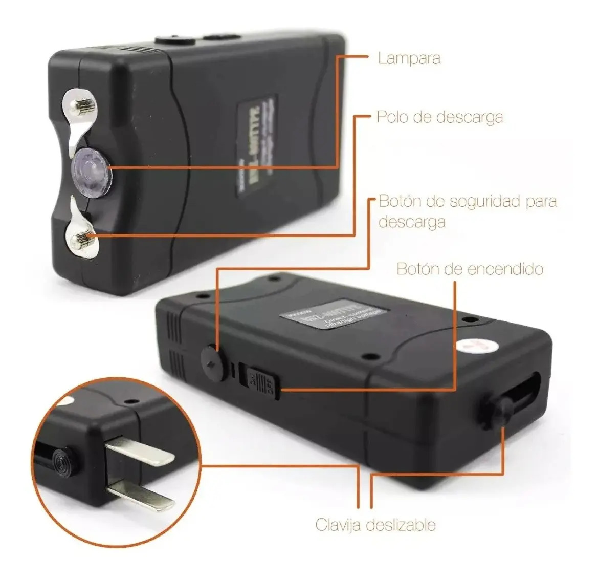 Máquina De Toques Defensa Personal Lámpara Mercado Libre