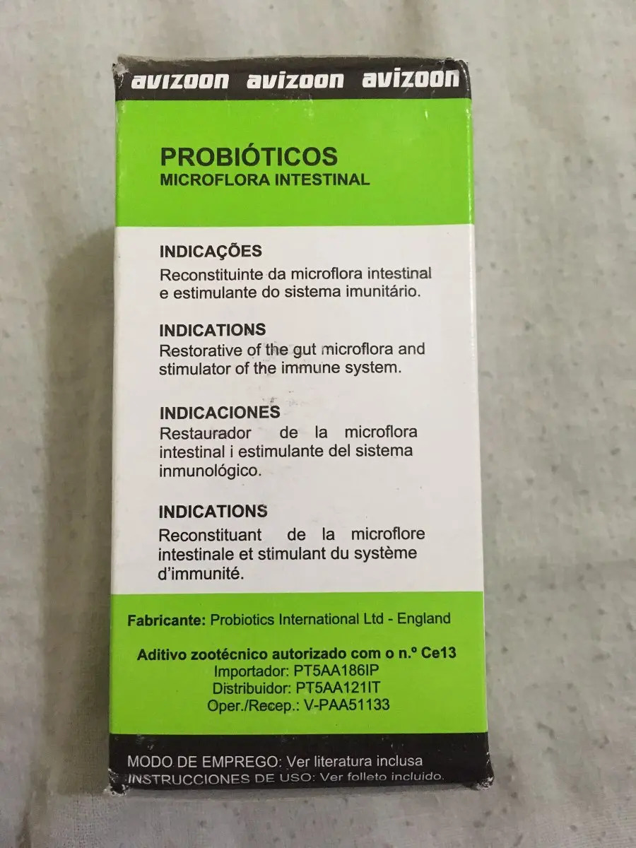 Protexin Importado Avizoon Probióticos 50 G Mercado Livre