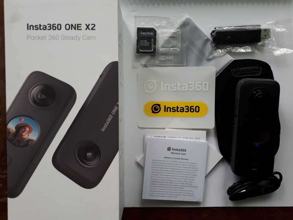 Insta 360 One X2 Y Memoria Sd 128gb V30 Mercado Libre