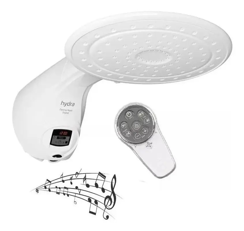 Ducha Chuveiro Digital Optima Music Turbo Mp3/fm/usb Hydra Mercado Livre