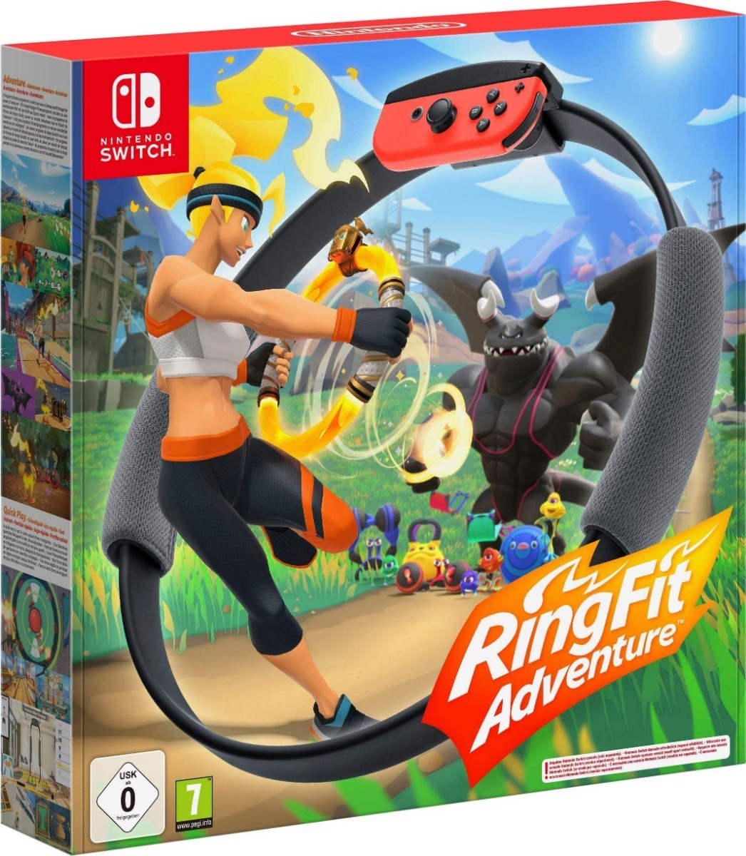 Ring Fit Adventure Nintendo Switch Original Novo Lacrado Mercado Livre