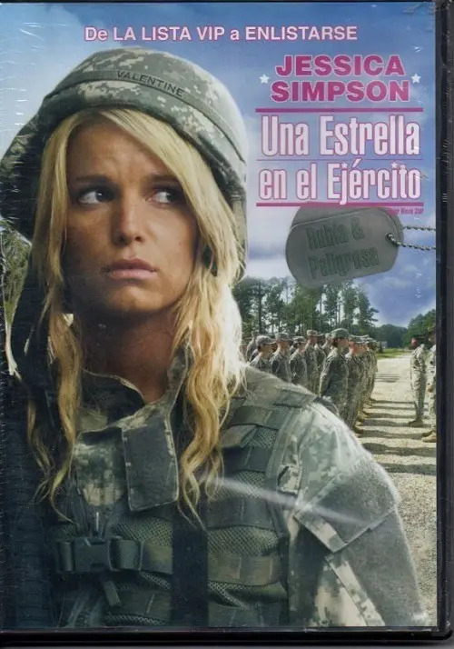 Una Estrella En El Ejercito Jessica Simpson Película Dvd Meses sin