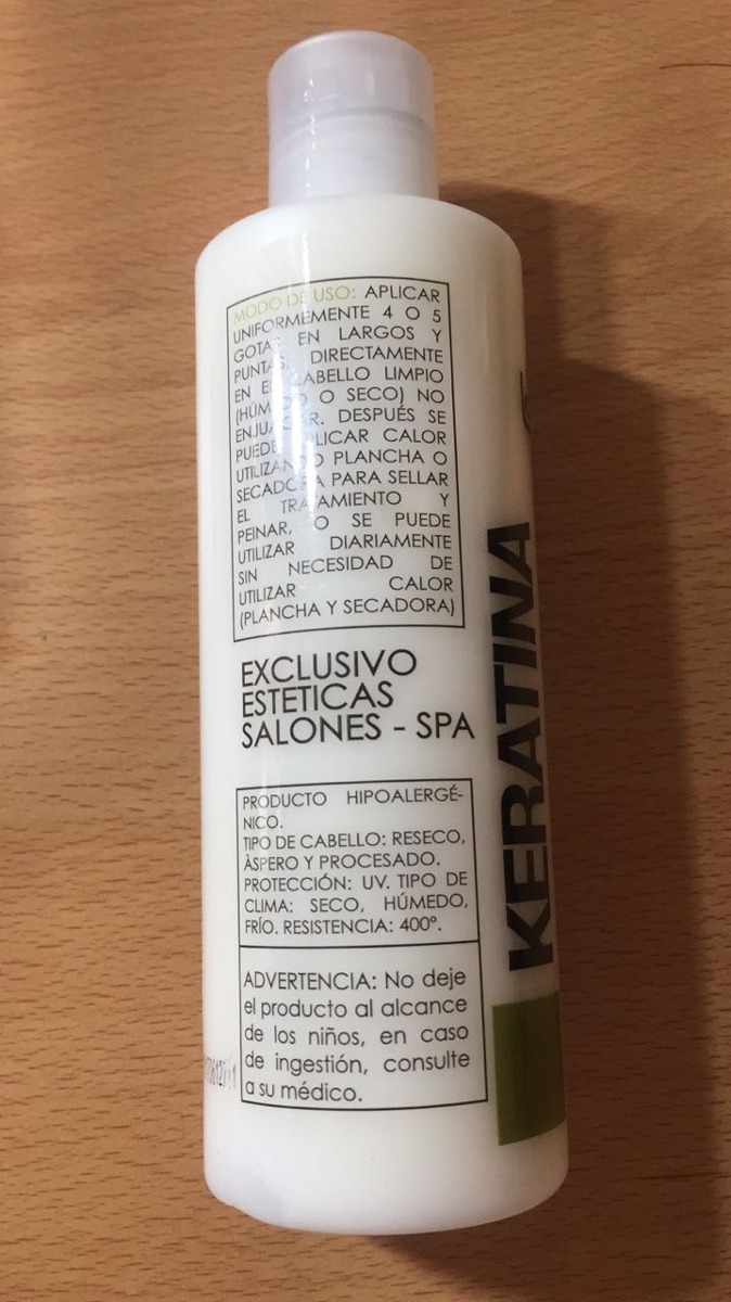 Keratina La Bonté 240ml + Shampoo De Keratina 250ml + Envío Envío gratis