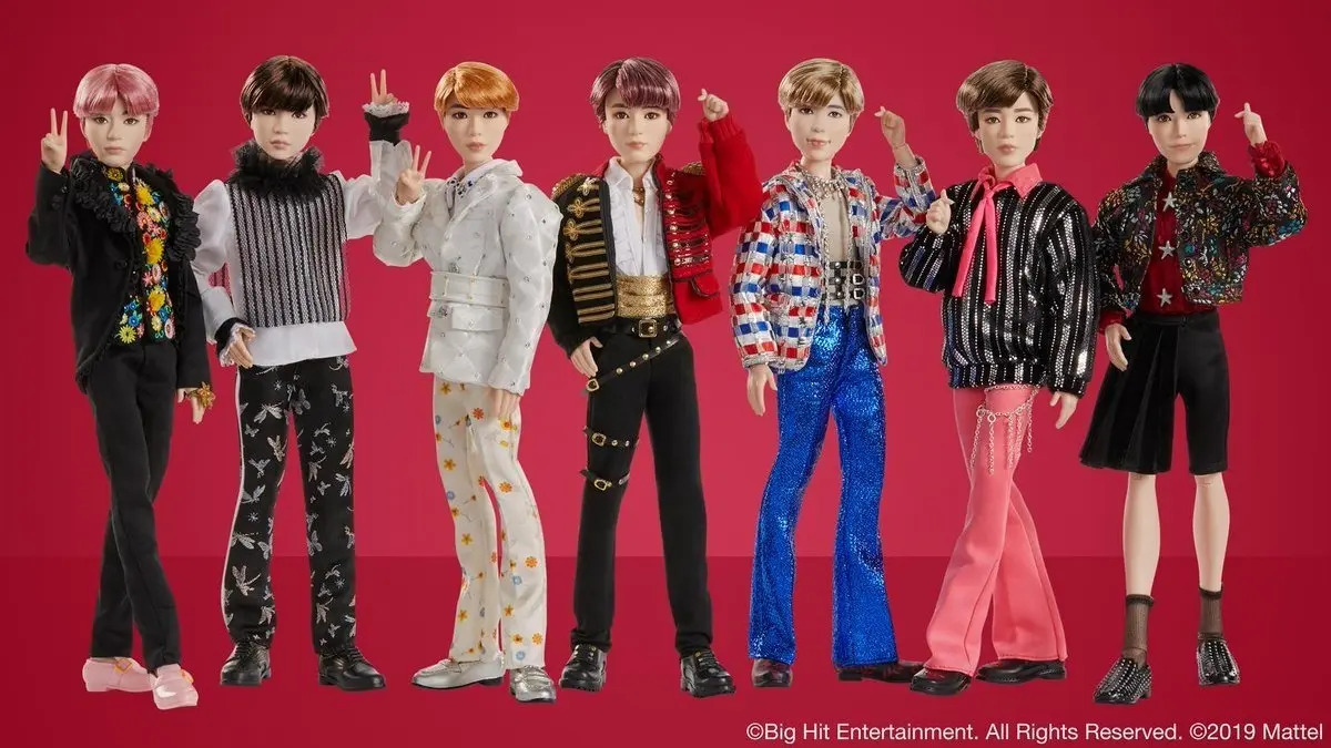 Bts Muñeco Prestige Suga Mattel Original Bt21 Kpop + Llavero Mercado