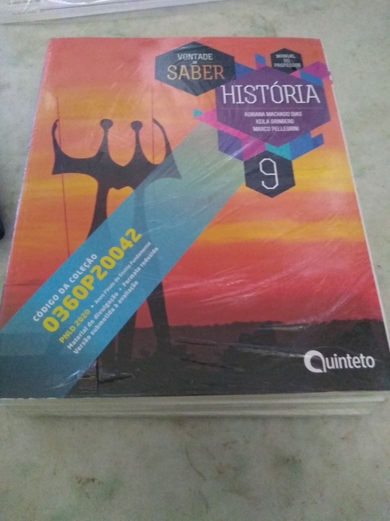 História Vontade De Saber 6 7 8 E 9 Pnld 2020 Professor Mercado Livre