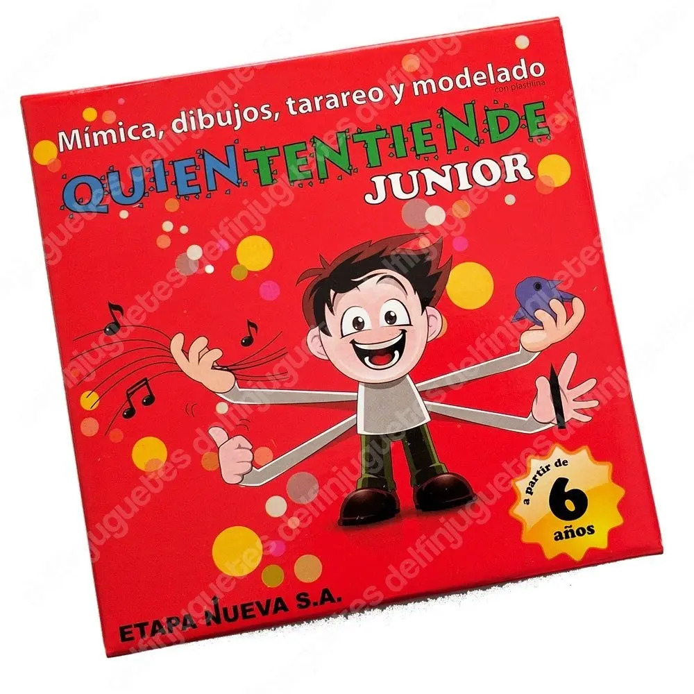 Juego De Mesa Quien Te Entiende Junior Mimica Dibujos (89731 Mercado