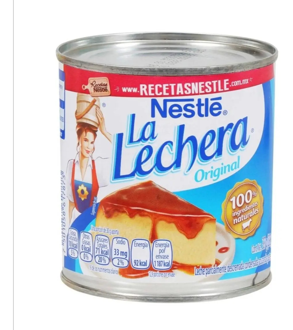 Leche Condensada, La Lechera Nestlé 8pz Enviogratis En 2+ Mercado Libre