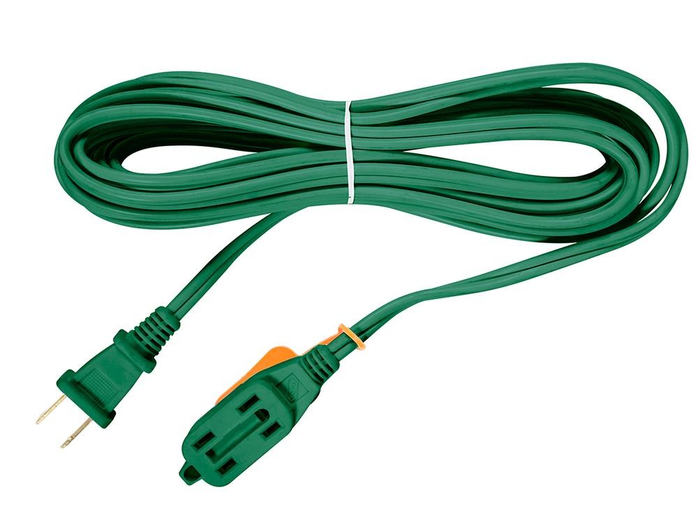Extensión Eléctrica Verde 16 Awg 3 Metros Mercado Libre