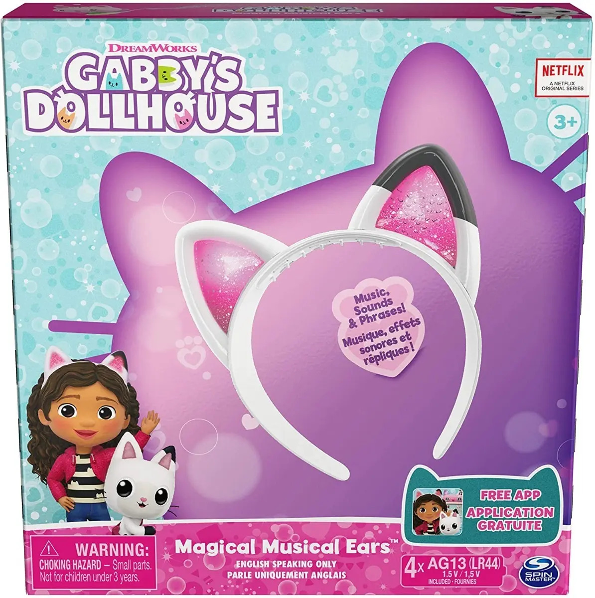 Gabbys Dollhouse Diadema Musical Con Sonidos Y Frases Meses sin