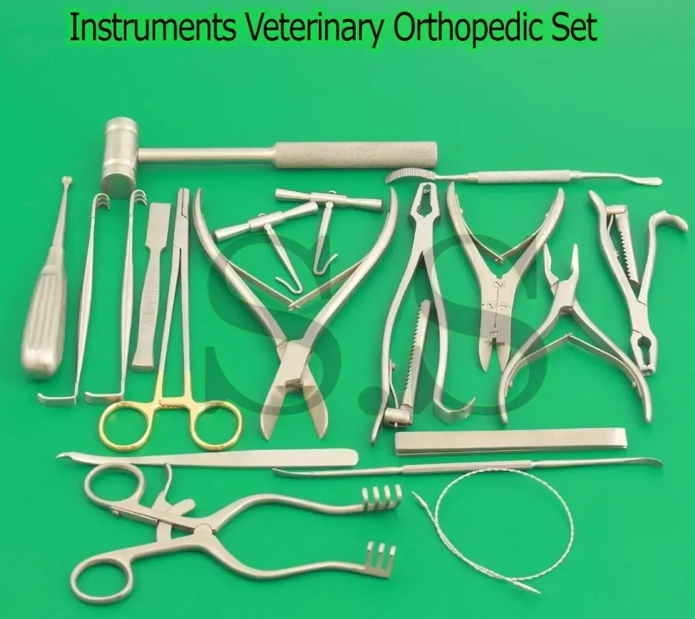 Instrumental Traumatología Premium Med/veterinario Set X20 Mercado Libre