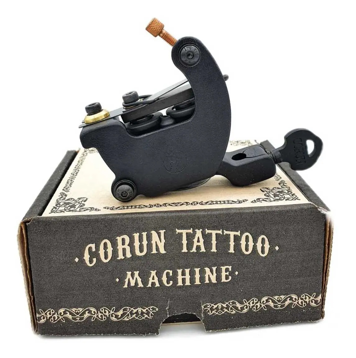 Maquina De Bobina Para Tatuagem Nano Power Traco Latao Electric Ink Maquina De Tatuagem Bobina Corun Hibrida Tattoo Profissional Mercado