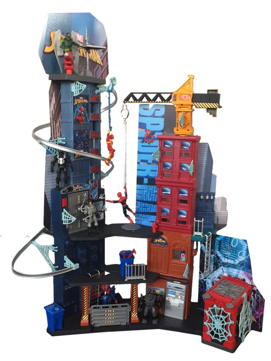 Spiderman Mega City Playset Envío gratis