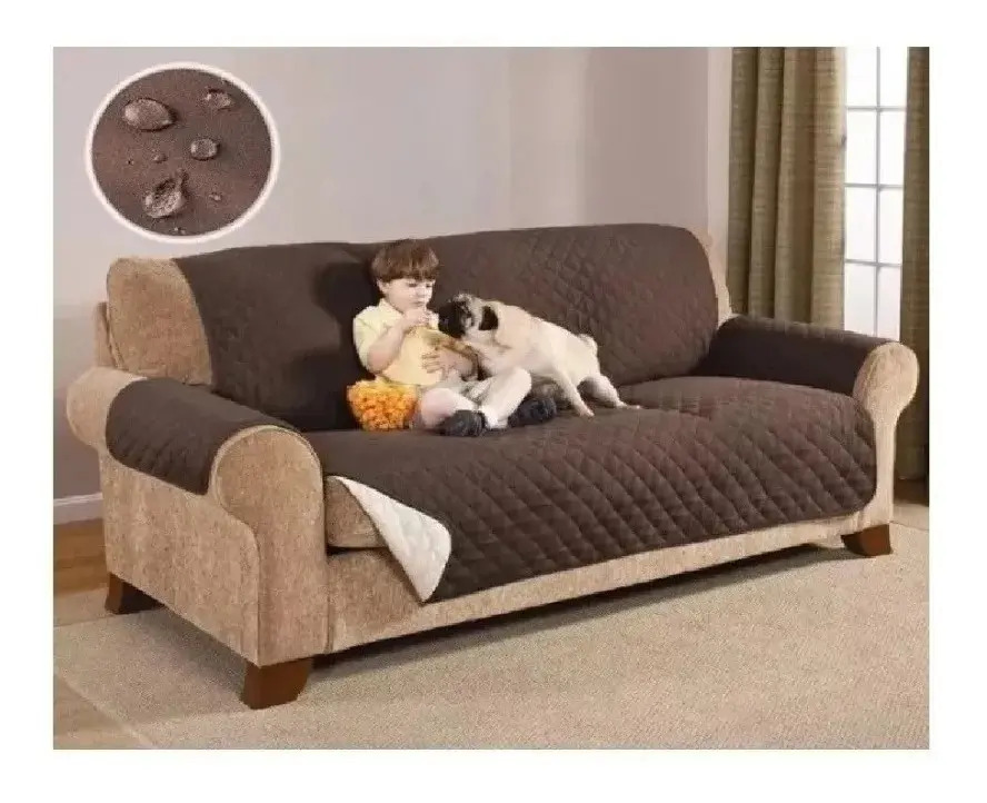 Forro Protector De Sofá, Muebles Perros Y Mascotas 2 Puestos Mercado