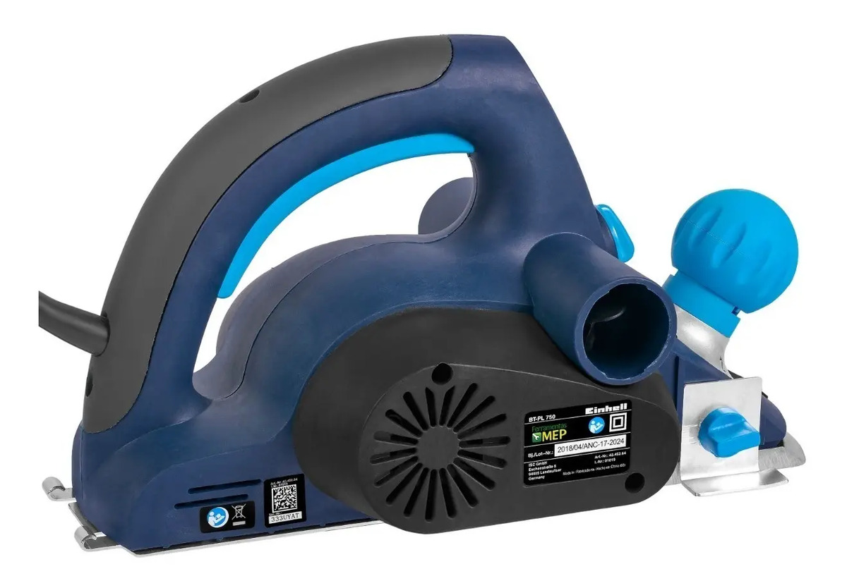 Plaina Manual Para Madeira Elétrica 750 W Leve Potente Pe1 Mercado Livre