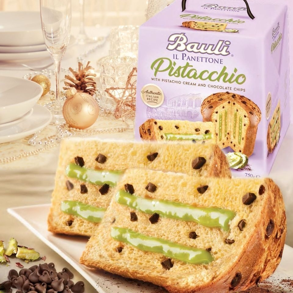 Italiano Recheado Com Creme De Pistache 750g bauli