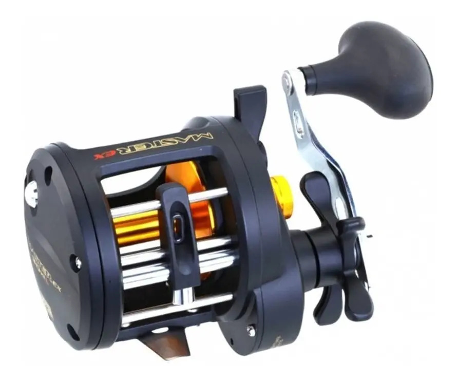 Carretilha Pesca Master Ex 30 Hil Marine 7 Rol + Brinde! Mercado Livre
