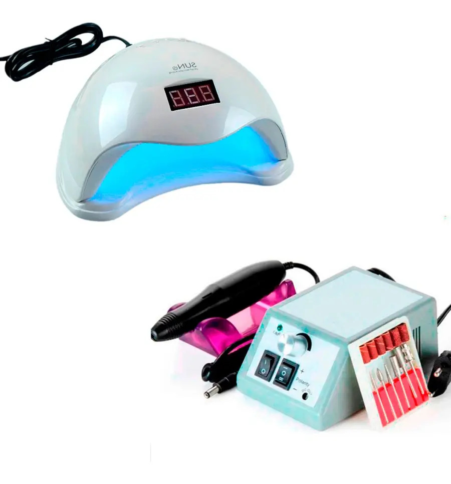 Kit Acrigel Cabine 48w + Lixa Mercedes Eletrica Mercado Livre