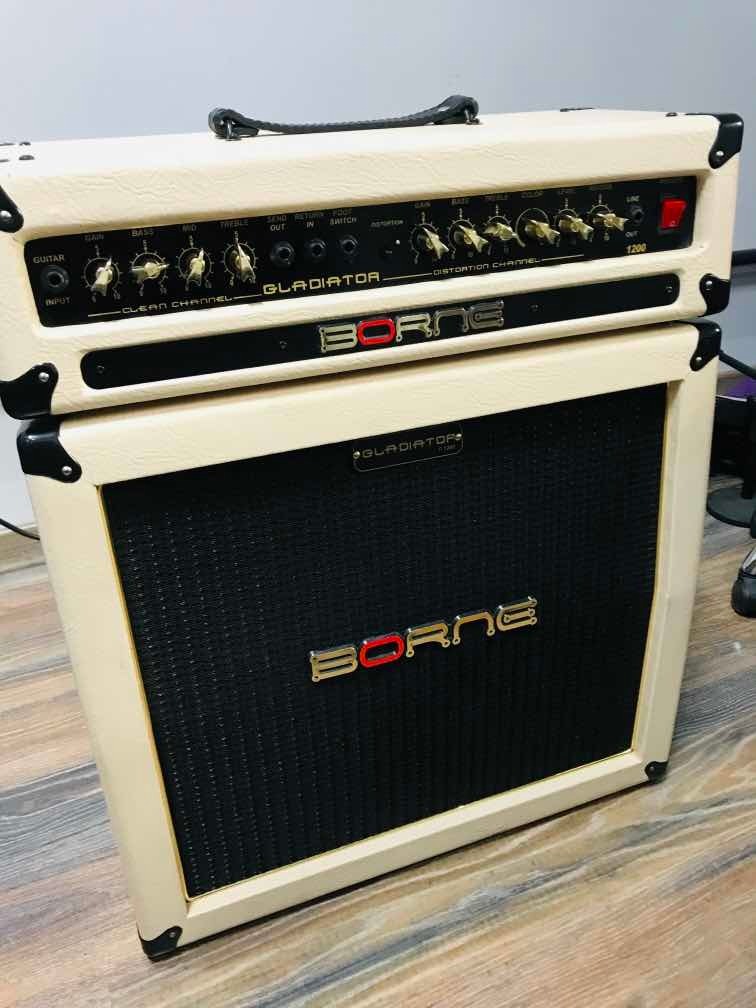Borne Gladiator 4x12+footswitch Mercado Livre