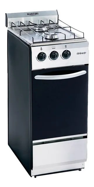 Cocina Martiri Kitchenette Inox Gas Envasado 2 Hornallas Acero Inoxidable Puerta Con Visor | Mercadolibre